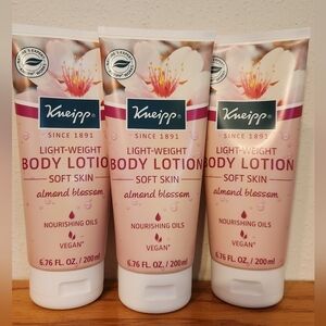 Kneipp Lightweight Body Lotion Almond Blossom 6.76 fl Oz  Each (set of 3)